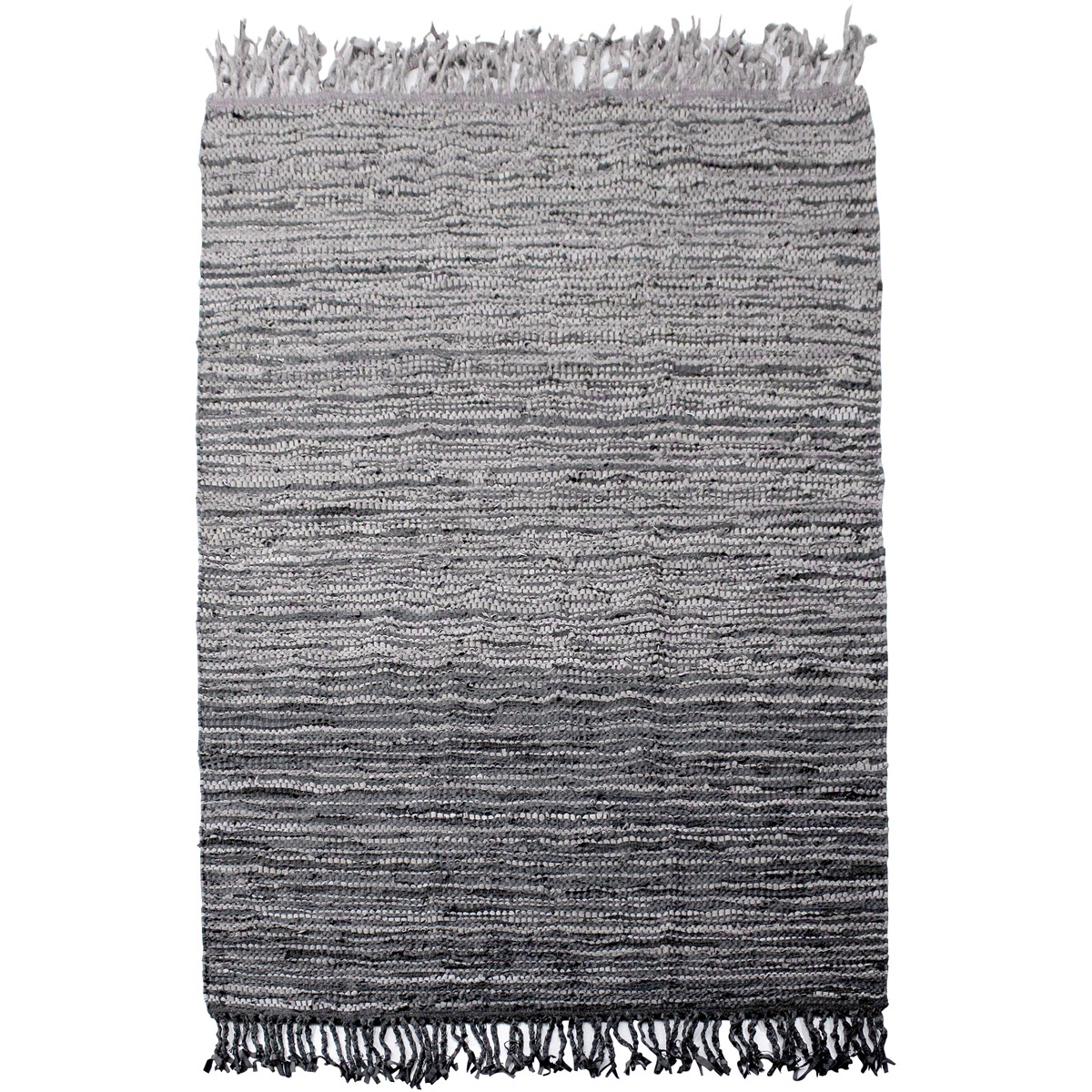 Uttermost 71161-6 Kirvin 108 X 72 inch Taupe and Rustic Charcoal Rug, 6ft x 9ft