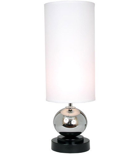 Van Teal 667472 Run Away 32 inch 150.00 watt Chrome and Black Table Lamp Portable Light, Around The World