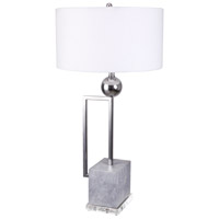 Van Teal 810472 Date 32 inch 150.00 watt Chrome Table Lamp Portable Light thumb