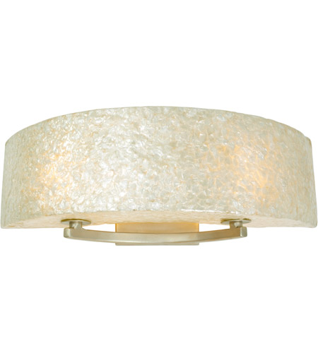 Varaluz 173B02A Radius 2 Light 23 inch Gold Dust Vanity Light Wall Light in Sustainable Crushed Natural Capiz Shell photo