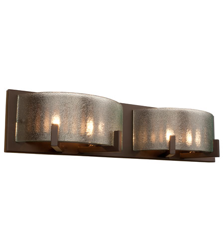 Recycled Varaluz Firefly ADA Bath Light - Four Light in Industrial Bronze 191B04