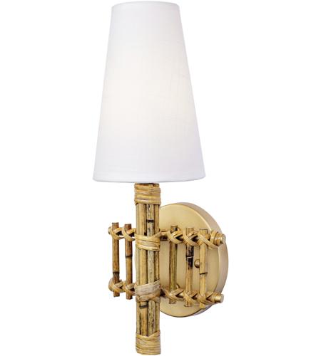 Varaluz 360W01FG Nevis LED 7 inch French Gold Wall Sconce Wall Light 360W01FG_02.jpg
