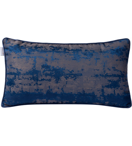 Varaluz 4DPI0406 Modern Blue Imprint 20 X 0 inch Modern Blue Lumbar Pillow Case, Varaluz Casa