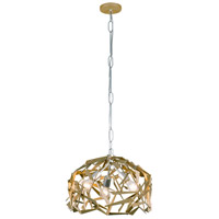 Varaluz 286P03SICM Bermuda 3 Light 18 inch Silver and Champagne Mist Pendant Ceiling Light in Silver with Champagne Mist 286P03SICM_1.jpg thumb