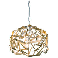 Varaluz 286P03SICM Bermuda 3 Light 18 inch Silver and Champagne Mist Pendant Ceiling Light in Silver with Champagne Mist 286P03SICM_2.jpg thumb