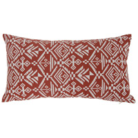 Varaluz 421A02RE Tribal 18 X 4 inch Red Throw Pillow in Tribal Red, Varaluz Casa photo thumbnail