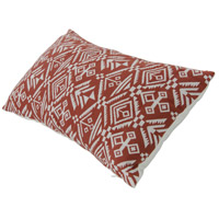 Varaluz 421A02RE Tribal 18 X 4 inch Red Throw Pillow in Tribal Red, Varaluz Casa 421A02RE_1.jpg thumb