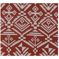 Varaluz 421A02RE Tribal 18 X 4 inch Red Throw Pillow in Tribal Red, Varaluz Casa 421A02RE_detail.jpg thumb