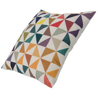 Varaluz 4DPI0305 Colorful Triangles 18 X 0 inch Multicolor Throw Pillow Case, Varaluz Casa 4DPI0305_1.jpg thumb