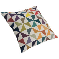 Varaluz 4DPI0305 Colorful Triangles 18 X 0 inch Multicolor Throw Pillow Case, Varaluz Casa 4DPI0305_2.jpg thumb