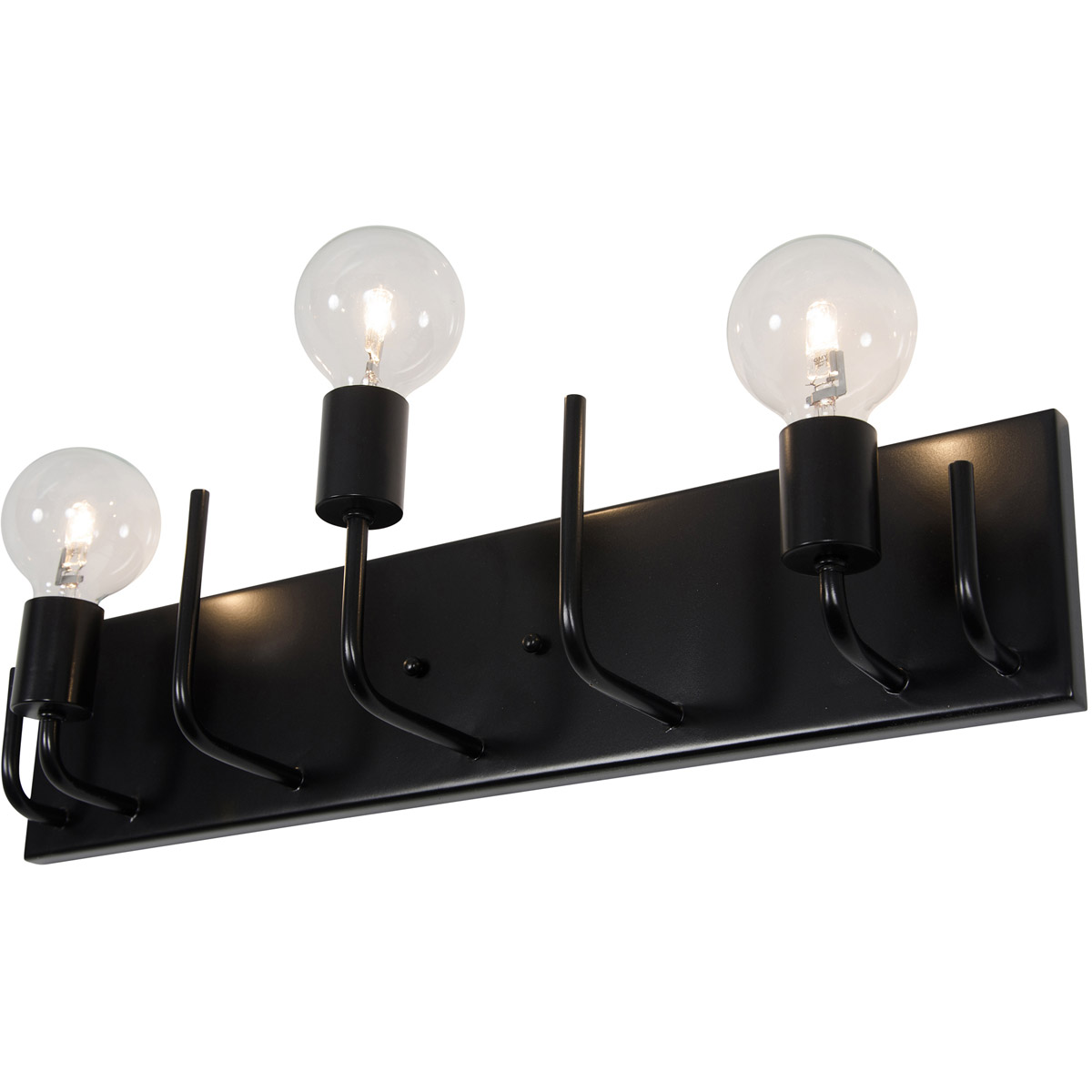 Varaluz 219B03BL Sockettome Bathroom Vanity Light Black eBay