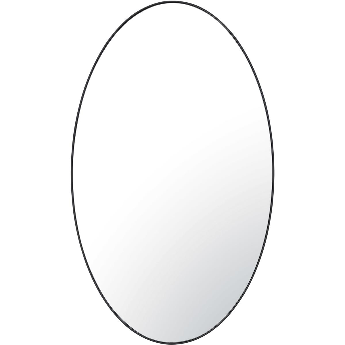 Varaluz 458MO24BL Tablet 40 X 24 inch Black Wall Mirror