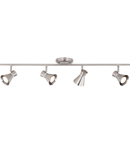 Vaxcel C0220 Alto 4 Light Brushed Nickel With Chrome Directional Light Ceiling Light
