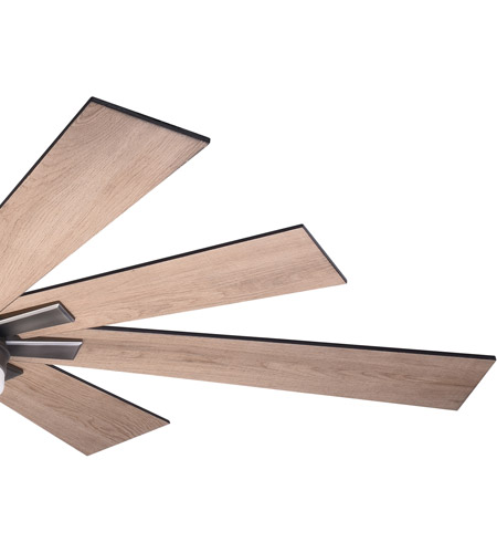 Vaxcel F0081 Crawford 60 inch Dark Nickel with Oak-Black Walnut Blades Indoor/Outdoor Ceiling Fan F0081-3.jpg