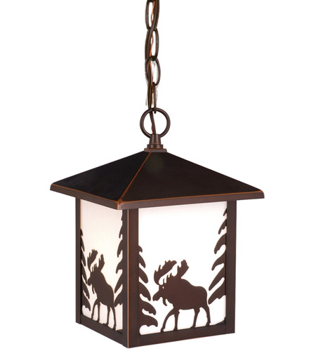 Vaxcel OD36986BBZ Yellowstone 1 Light 8 inch Burnished Bronze Outdoor Pendant