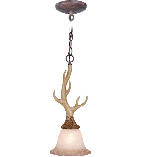 Vaxcel Pd33057ns Lodge 1 Light 7 Inch Noachian Stone Mini