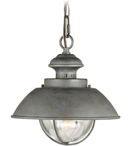 Vaxcel Harwich 10" Outdoor Pendant Textured Black OD21506TB