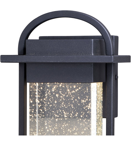 Vaxcel T0496 South Loop LED 14 inch Textured Black Outdoor Wall T0496-3.jpg