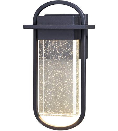 Vaxcel T0496 South Loop LED 14 inch Textured Black Outdoor Wall