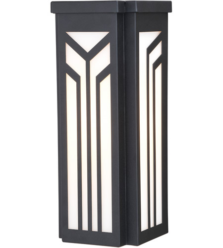 Vaxcel T0562 Evry 1 Light 12 inch Oil Rubbed Bronze Outdoor Wall