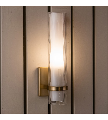 Vaxcel W0309 Vilo 1 Light 5 inch Golden Brass Bathroom Light Wall Light W0309-5.jpg