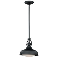 Vaxcel P0194 Keenan 1 Light 12 inch Oil Rubbed Bronze Pendant Ceiling Light thumb