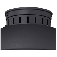 Vaxcel T0142 Harwich 1 Light 10 inch Textured Black Outdoor Ceiling T0142-2.jpg thumb