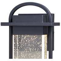 Vaxcel T0496 South Loop LED 14 inch Textured Black Outdoor Wall T0496-3.jpg thumb