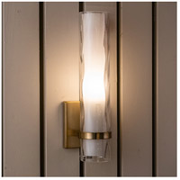 Vaxcel W0309 Vilo 1 Light 5 inch Golden Brass Bathroom Light Wall Light W0309-5.jpg thumb