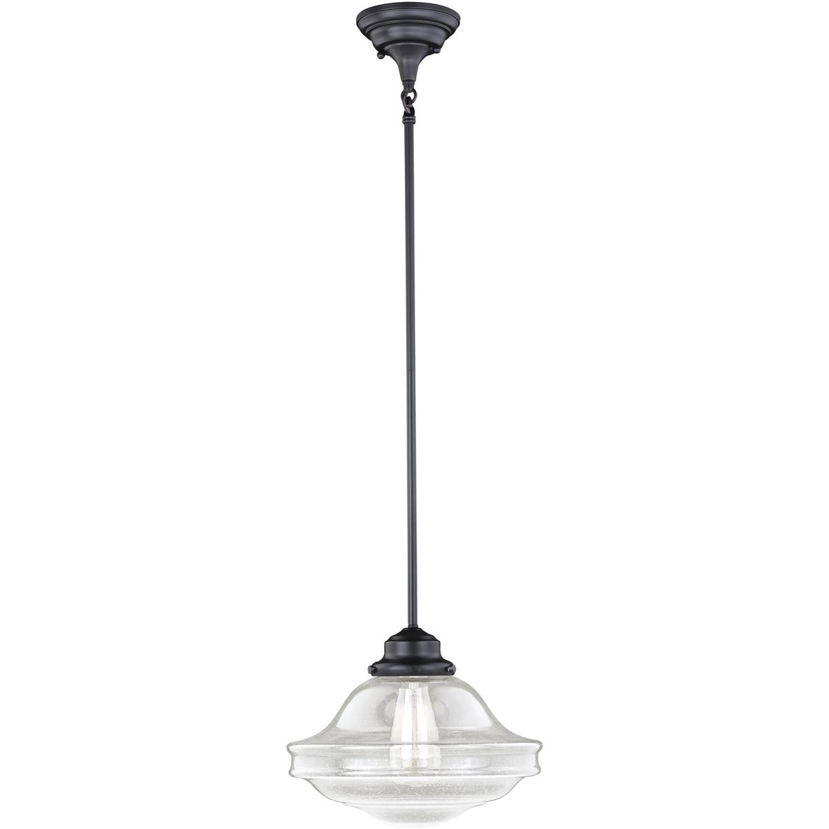 Vaxcel P0242 Huntley LED 12 inch Oil Rubbed Bronze Pendant Ceiling Light