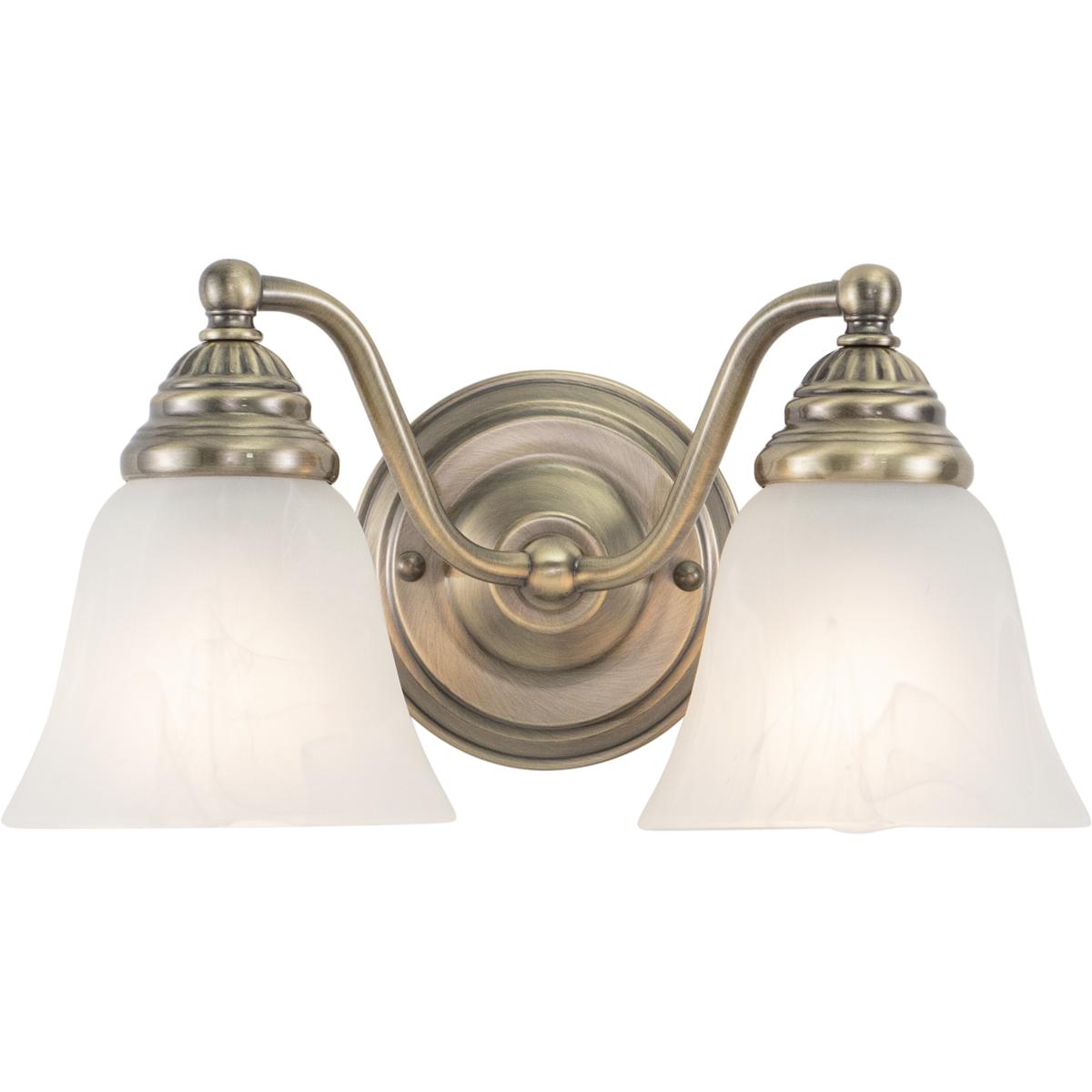 Vaxcel VL35122A Standford LED 13 inch Antique Brass Bathroom Light Wall Light
