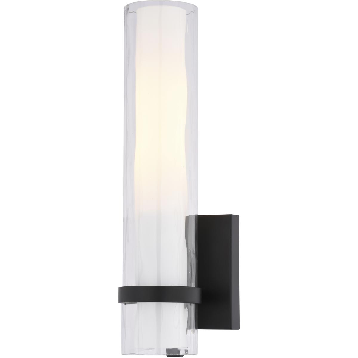 Vaxcel W0499 Vilo 1 Light 4.25 inch Matte Black Bathroom Light Wall Light