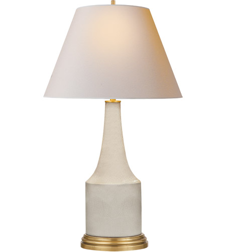 Visual Comfort AH3082TS-NP Alexa Hampton Sawyer 25 inch 100.00 watt Tea Stain Porcelain Decorative Table Lamp Portable Light