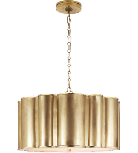 Visual Comfort AH5215NB Alexa Hampton Markos 4 Light 26 inch Natural Brass Pendant Ceiling Light