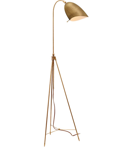 Visual Comfort ARN1007HAB-HAB AERIN Sommerard 37 inch 60 watt Hand-Rubbed Antique Brass Floor Lamp Portable Light
