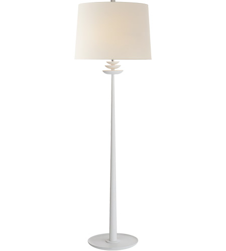 Plaster White Floor Lamp Portable Light, Aerin Floor Lamp Circa