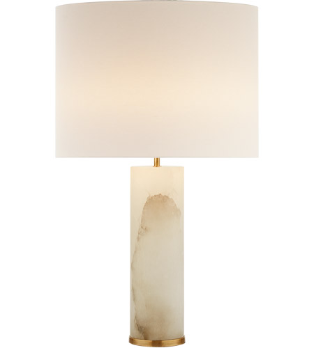 Visual Comfort ARN3024ALB-L AERIN Lineham 30 inch 60.00 watt Alabaster Table Lamp Portable Light