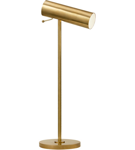 Visual Comfort ARN3042HAB AERIN Lancelot 21 inch 4.50 watt Hand-Rubbed Antique Brass Pivoting Desk Lamp Portable Light