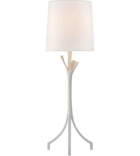 Visual Comfort Arn3080pw L Aerin Fliana, Plaster Table Lamp
