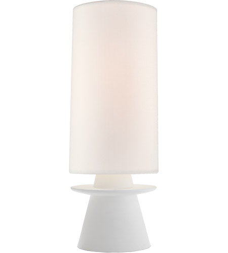 Visual Comfort Arn3320pw L Aerin Livia, White Plaster Table Lamps Taiwan