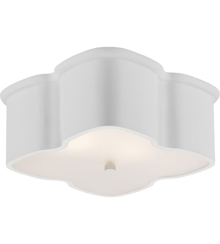 Visual Comfort Arn4041wht Aerin Bolsena 2 Light 12 Inch Plaster White Flush Mount Ceiling Light