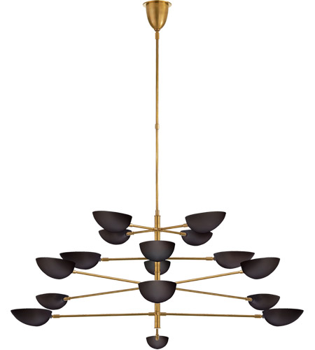 Four Tier Chandelier Ceiling Light, Visual Comfort Chandelier Black