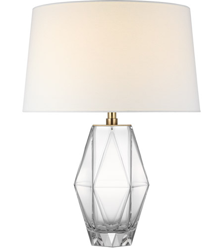 Visual Comfort CHA8439CG-L Chapman & Myers Palacios 21 inch 15.00 watt Clear Glass Table Lamp Portable Light, Medium