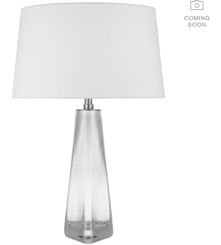 White Glass Table Lamp Portable Light, 24 Inch Glass Table Lamp