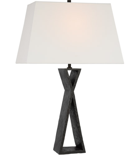 Visual Comfort CHA8550AI-L Chapman & Myers Denali 25 inch 15.00 watt Aged Iron Table Lamp Portable Light, Small