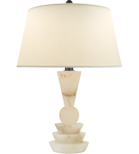 Visual Comfort CHA8973ALB-PL E. F. Chapman Holden 26 inch 100 watt Alabaster Table Lamp Portable Light