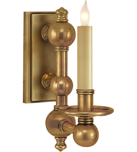 E.F. Chapman Pimlico 1 Light Wall Sconces in Antique Burnished Brass CHD2155AB