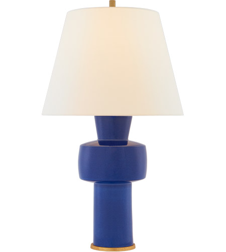 Visual Comfort CS3656FLB-L Christopher Spitzmiller Eerdmans 29 inch 100.00 watt Flowing Blue Table Lamp Portable Light, Medium