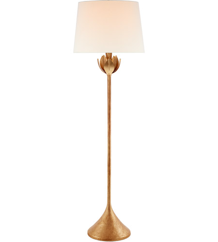 gold leaf floor lamp