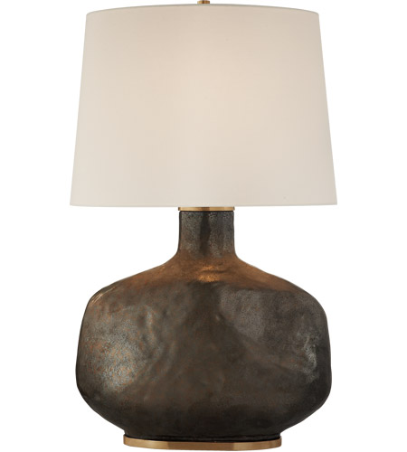 Visual Comfort Kelly Wearstler Beton 35 inch 75.00 watt Crystal Bronze Ceramic Table Lamp Portable Light